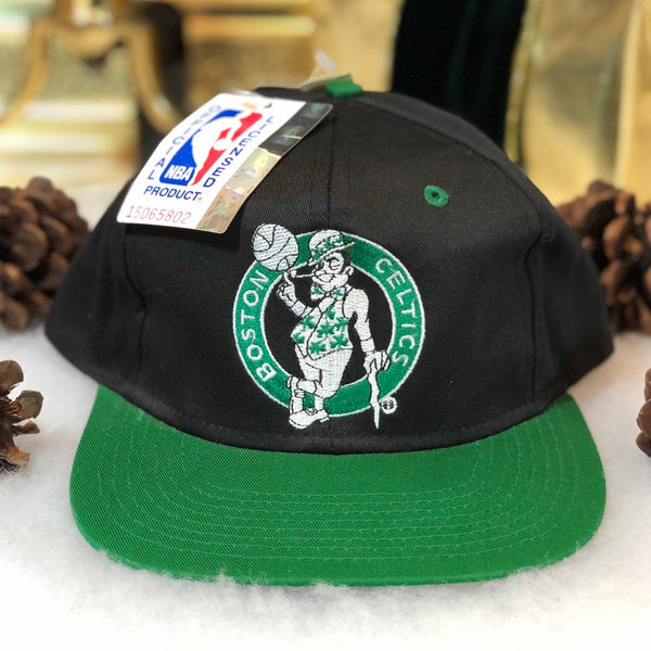 Vintage Deadstock NWT NBA Boston Celtics Competitor Twill Snapback Hat
