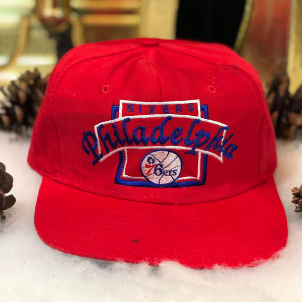 Vintage NBA Philadelphia 76ers Twill Snapback Hat