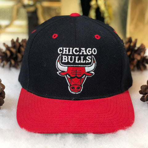 Vintage NBA Chicago Bulls The G Cap Wool Strapback Hat