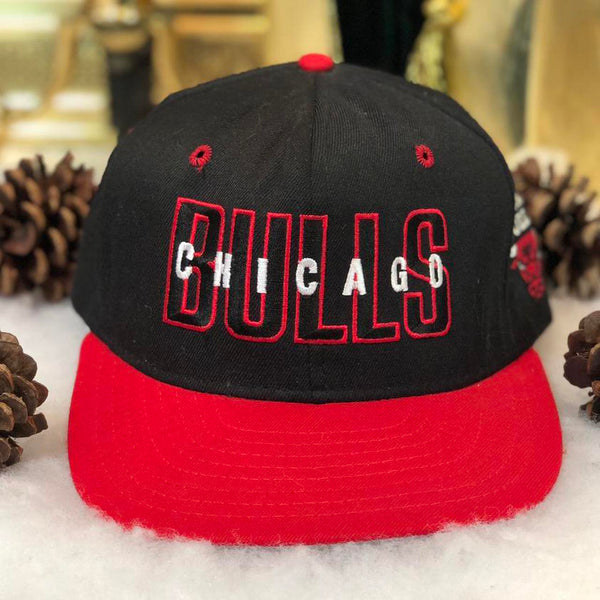 Vintage NBA Chicago Bulls AJD Wool Snapback Hat