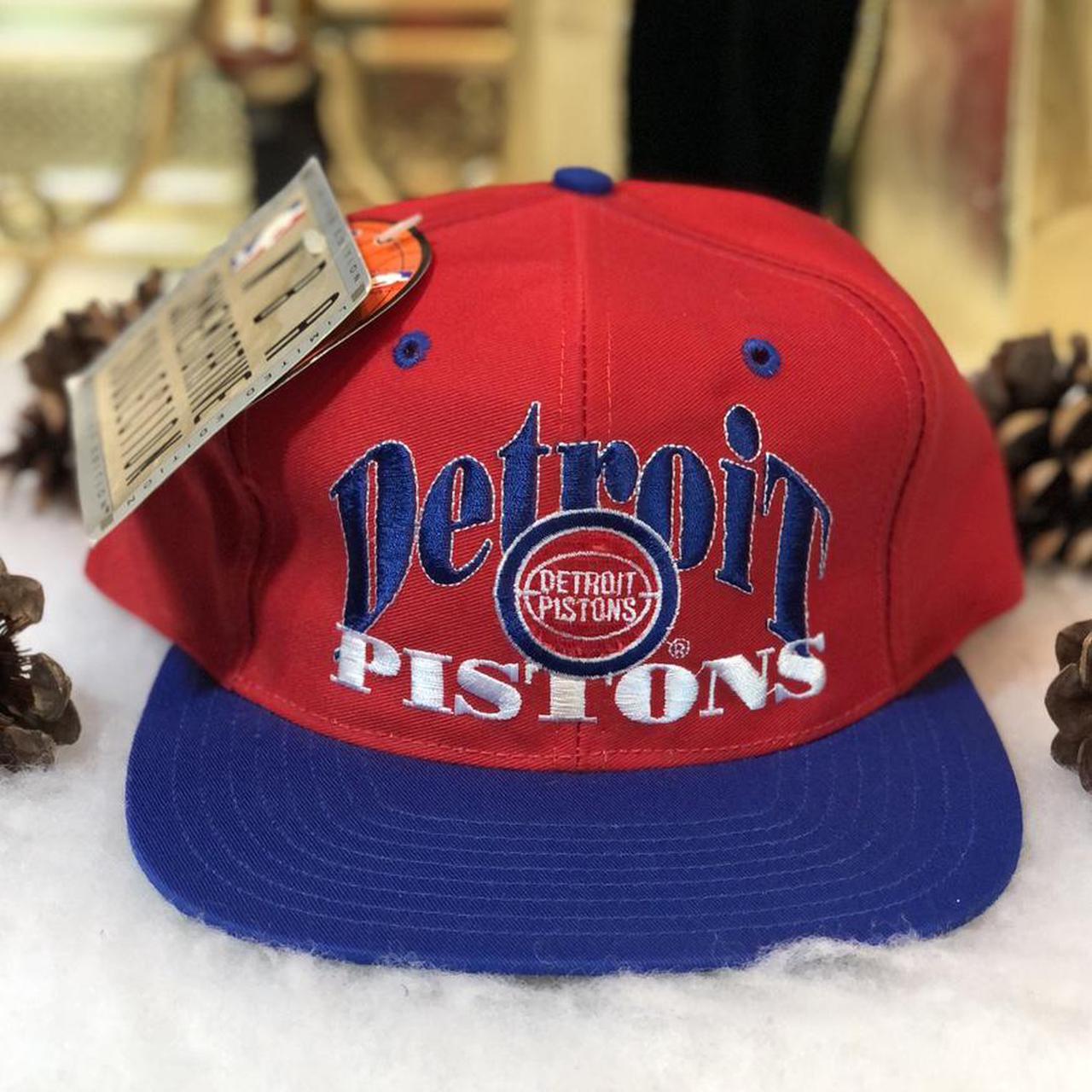 Vintage Deadstock NWT NBA Detroit Pistons The Game Limited Edition 591 of 2000 Snapback Hat