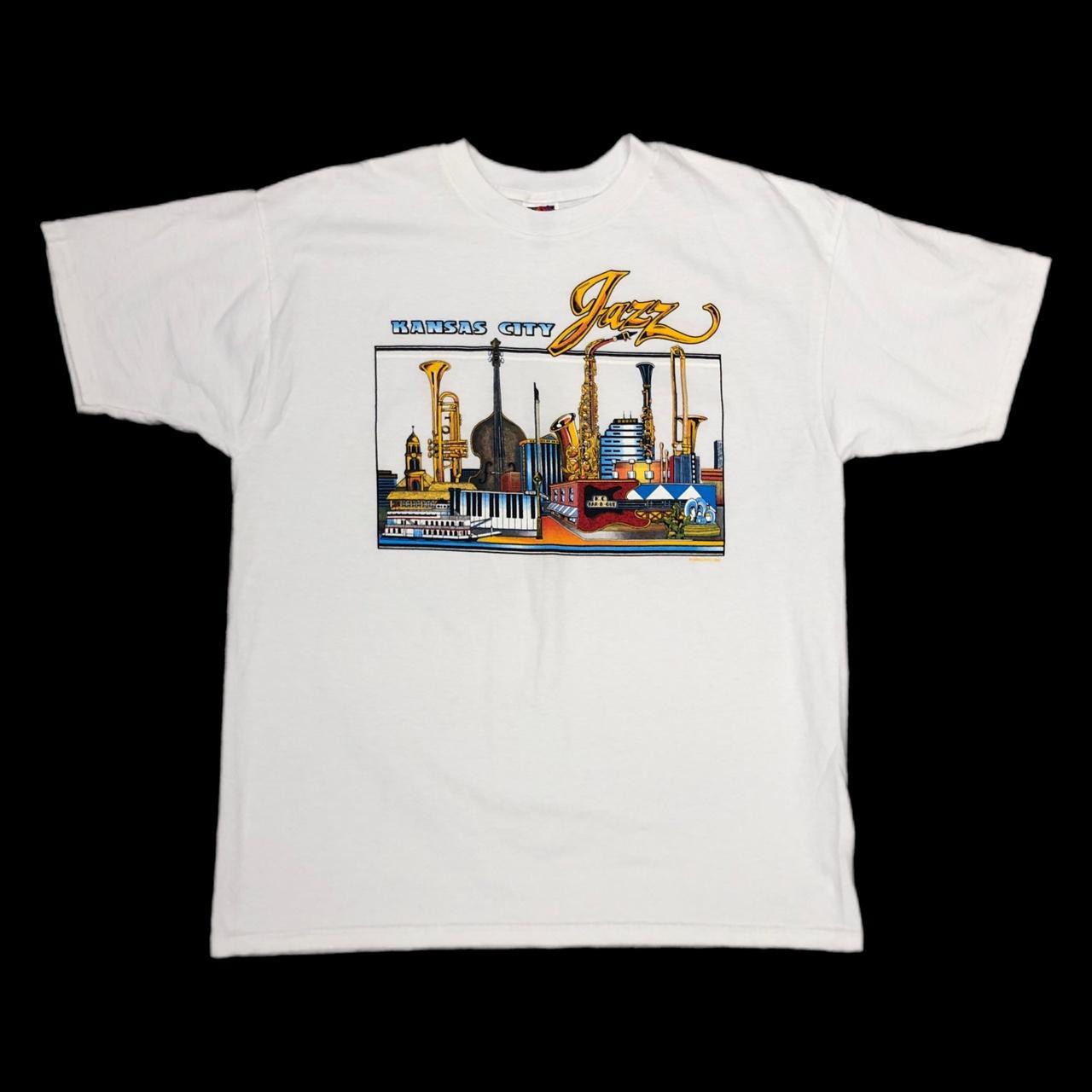 Vintage 1995 Kansas City Jazz T-Shirt (XL)