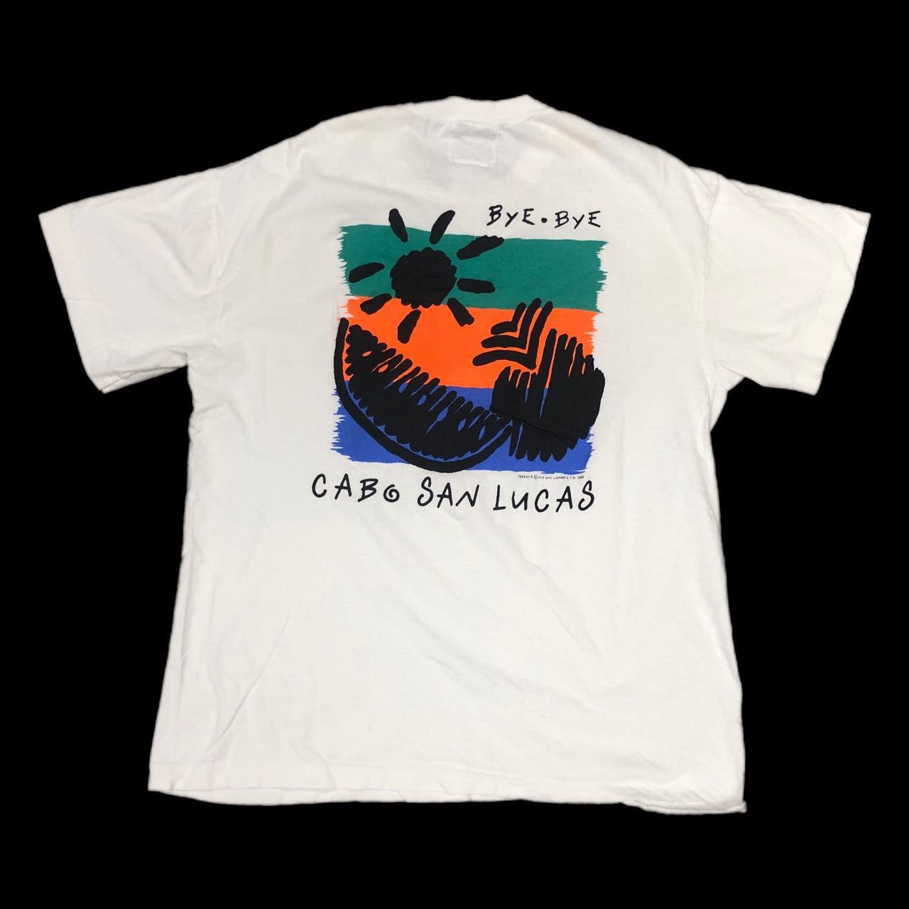 Vintage 1990 Bye-Bye Cabo San Lucas T-Shirt (L)