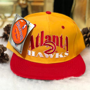 Vintage Deadstock NWT NBA Atlanta Hawks The Game Snapback Hat