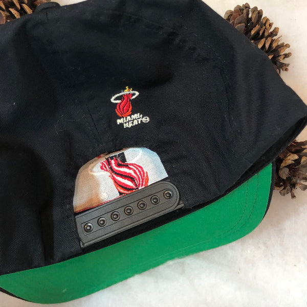 Vintage NBA Miami Heat Twins Enterprise Bar Line Snapback Hat