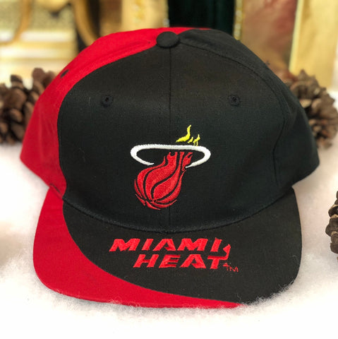Vintage Deadstock NWOT NBA Miami Heat Snapback Hat
