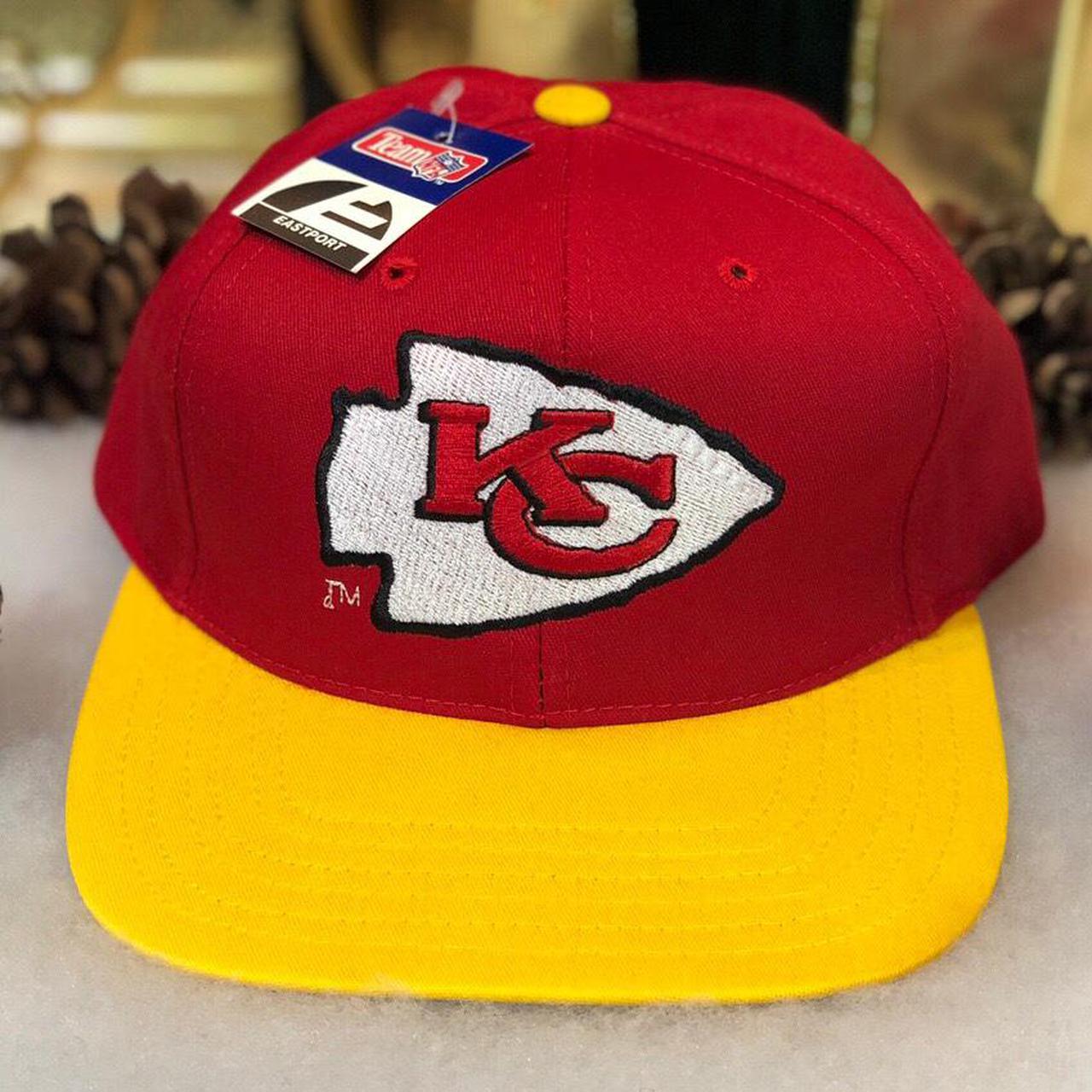 Vintage Deadstock NWT NFL Kansas City Chiefs Snapback Hat