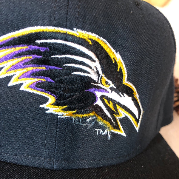 Vintage Deadstock NWOT NFL Baltimore Ravens New Era Snapback Hat