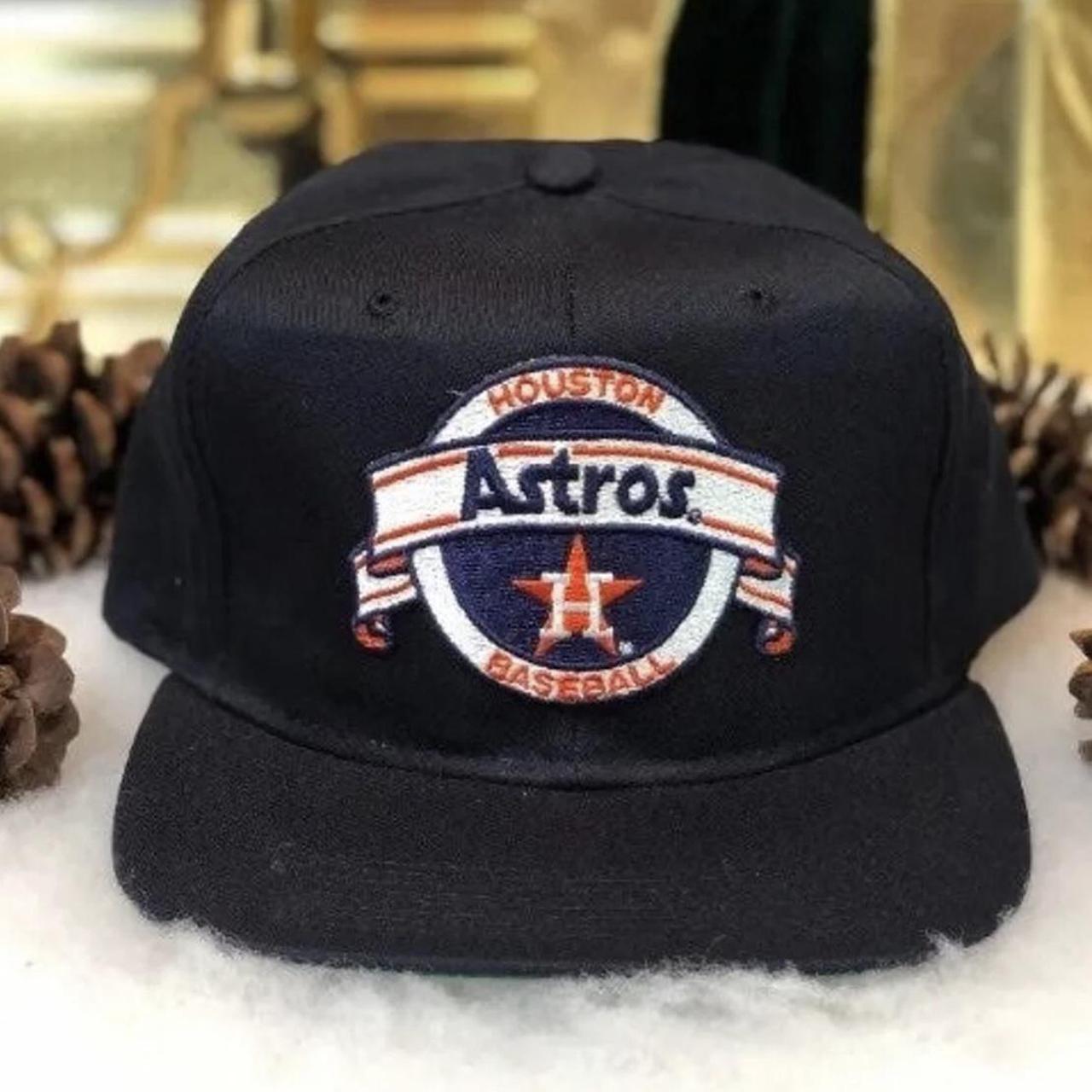Vintage Deadstock NWOT MLB Houston Astros New Era Snapback Hat