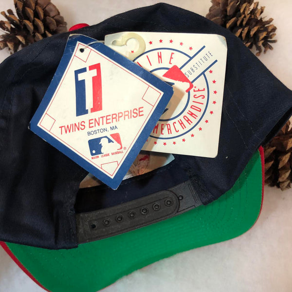 Vintage Deadstock NWT MLB California Angels Twins Enterprise Snapback Hat