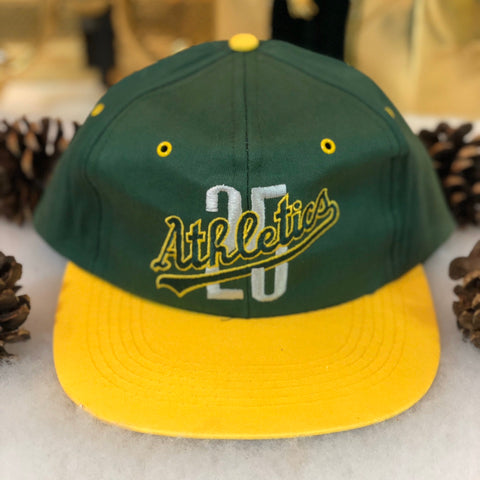 Vintage MLB Oakland Athletics 1992 25th Anniversary Snapback Hat