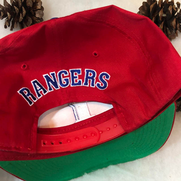 Vintage Deadstock NWT MLB Texas Rangers Outdoor Cap Snapback Hat
