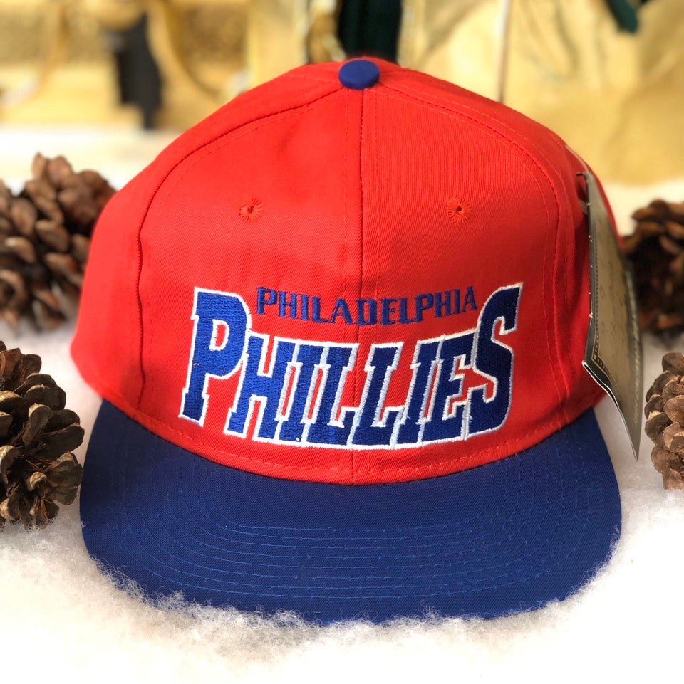 Vintage Deadstock NWT MLB Philadelphia Phillies Snapback Hat