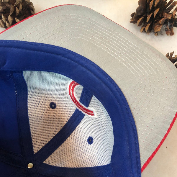 Vintage MLB Chicago Cubs Logo 7 Snapback Hat