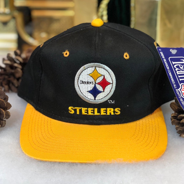 Vintage Deadstock NWT NFL Pittsburgh Steelers YoungAn Twill Snapback Hat