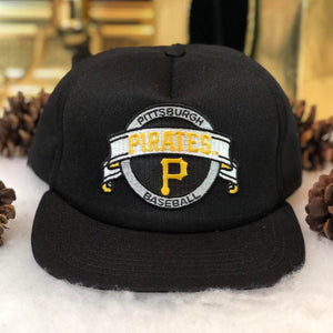 Vintage Deadstock NWOT MLB Pittsburgh Pirates New Era Polyester Snapback Hat