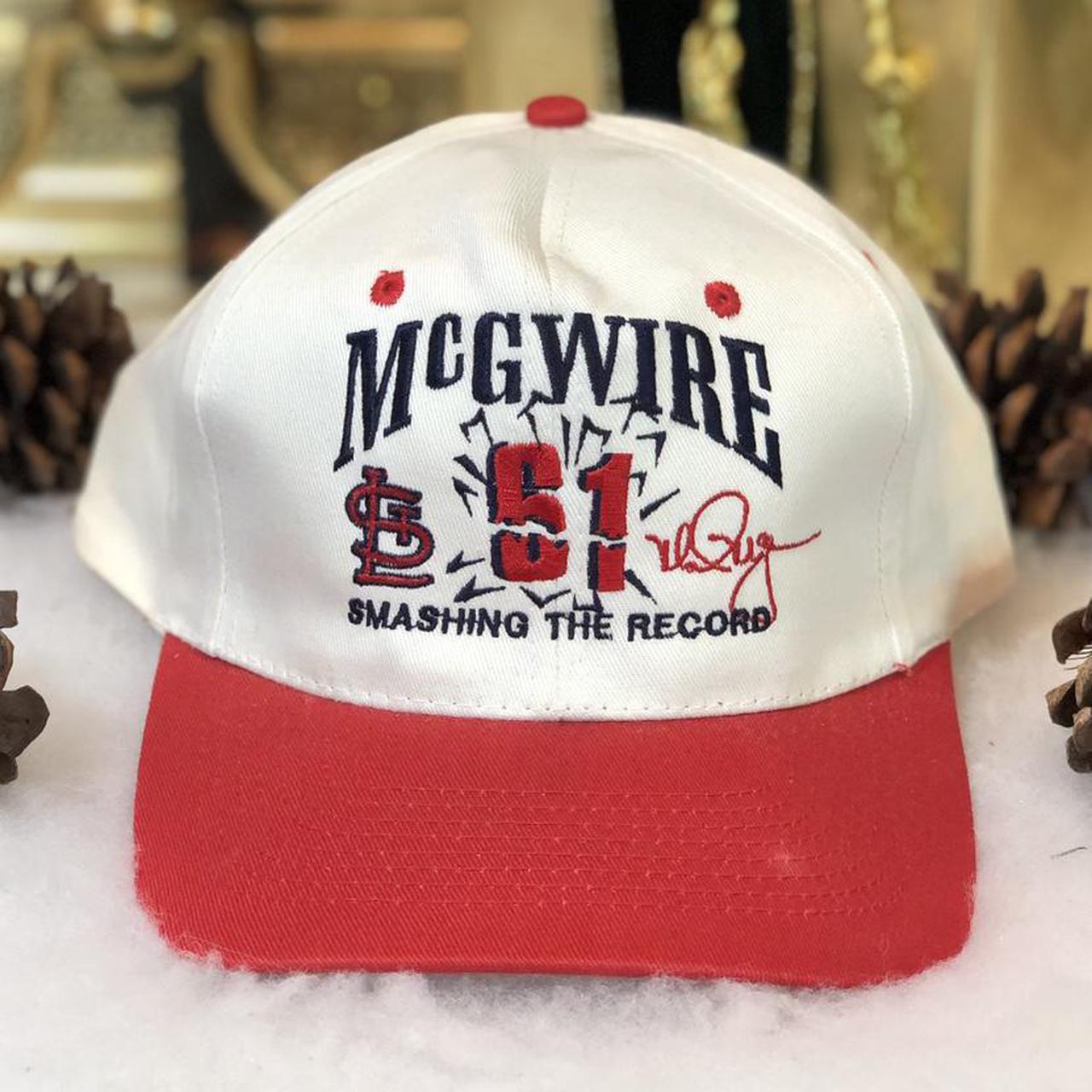 Vintage MLB St. Louis Cardinals Mark McGwire Snapback Hat