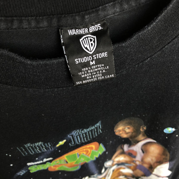 Vintage 1996 Space Jam Movie Cover T-Shirt