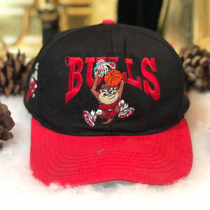Vintage 1994 NBA Chicago Bulls Looney Tunes Taz *YOUTH* Snapback Hat