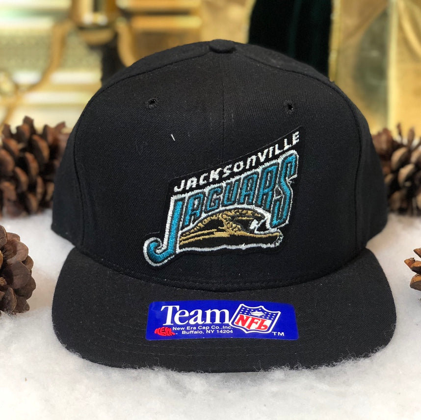 Vintage Deadstock NWOT NFL Jacksonville Jaguars New Era Snapback Hat