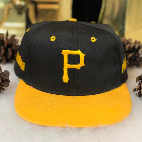 Vintage MLB Pittsburgh Pirates Competitor Twill Snapback Hat