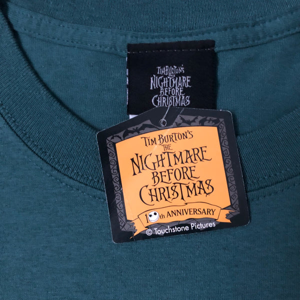 Vintage Deadstock NWT Disney Tim Burton's The Nightmare Before Christmas Jack Skellington T-Shirt