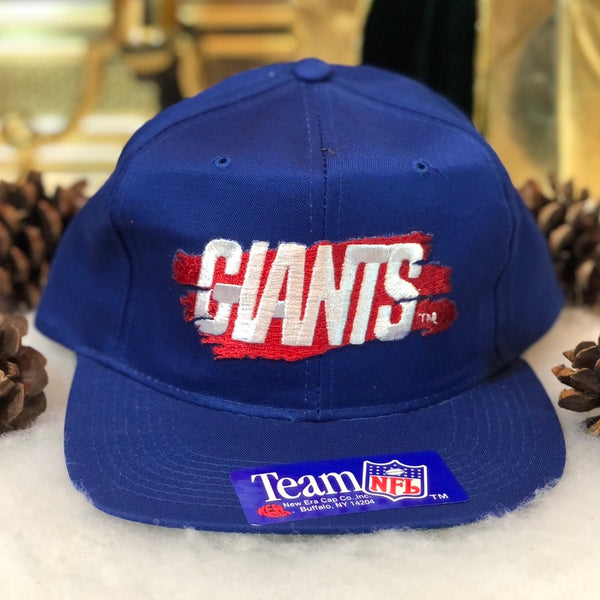 Vintage Deadstock NWOT NFL New York Giants New Era Snapback Hat