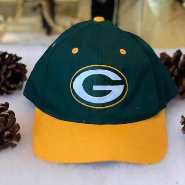 Vintage NFL Green Bay Packers Logo 7 Twill Snapback Hat