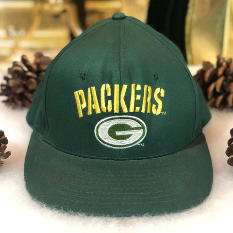 Vintage NFL Green Bay Packers AJD Snapback Hat