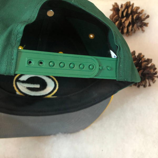Vintage NFL Green Bay Packers Twins Enterprise Bar Line Snapback Hat
