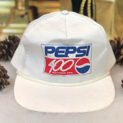 Vintage Deadstock NWOT NASCAR Pepsi 400 Daytona Twill Snapback Hat