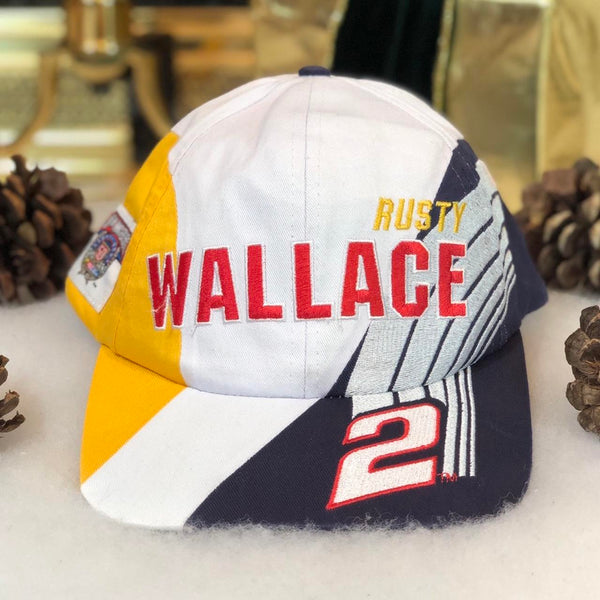 Vintage NASCAR Rusty Wallace 50th Anniversary Twill Snapback Hat