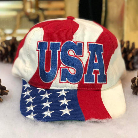Vintage USA Olympics The Game Twill Snapback Hat