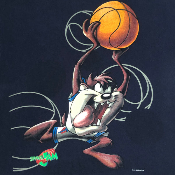 Vintage 1996 Space Jam Taz “In Your Face” T-Shirt (L)