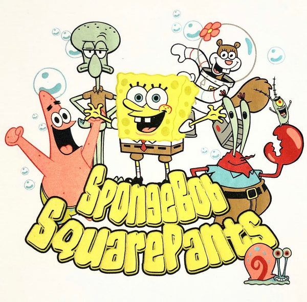 Nickelodeon Spongebob Squarepants Glow in the Dark T-Shirt (L)