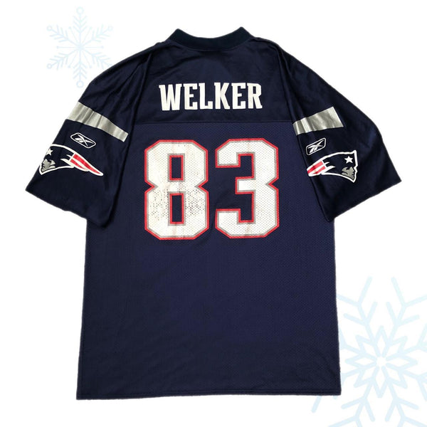 NFL New England Patriots Wes Welker Reebok Jersey (L)