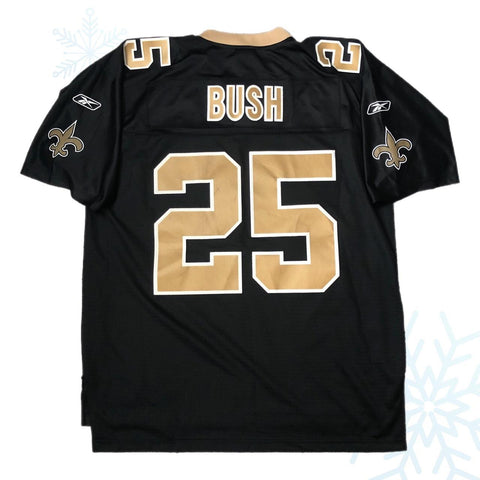 NFL New Orleans Saints Reggie Bush Authentic Jersey (XL)