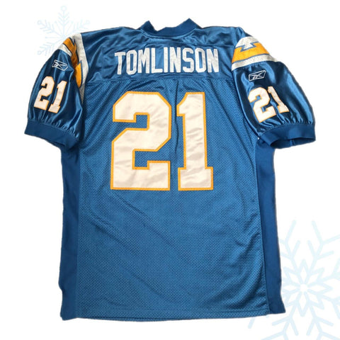 NFL San Diego Chargers LaDainian Tomlinson Reebok Authentic Jersey 50