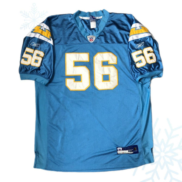 NFL San Diego Chargers Shawne Merriman Reebok Authentic Jersey 52