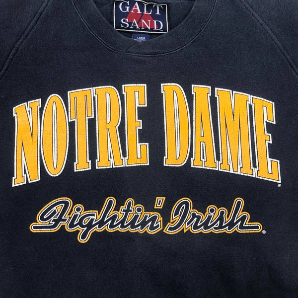 Vintage Notre Dame Fighting Irish Galt Sand Crewneck Sweatshirt (L)
