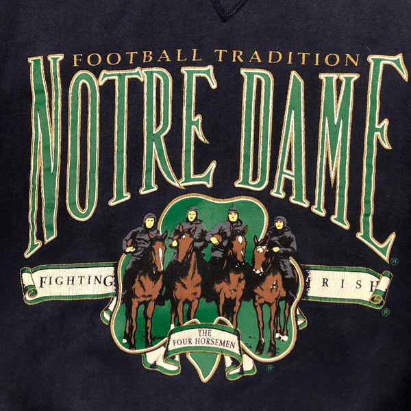 Vintage NCAA Notre Dame Fighting Irish Galt Sand Crewneck Sweatshirt (XL)
