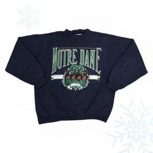 Vintage NCAA Notre Dame Fighting Irish Galt Sand Crewneck Sweatshirt (XL)