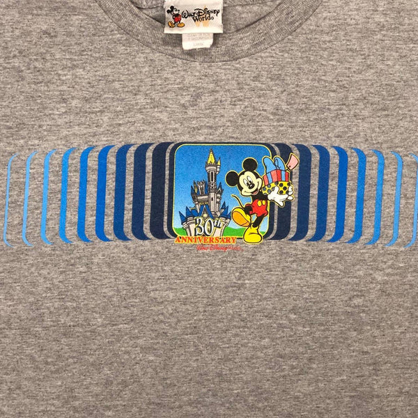 Vintage 2001 Walt Disney World 30th Anniversary Long Sleeve Shirt (L)