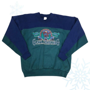 Vintage Gatlinburg Tennessee Great Smoky Mountains Crewneck Sweatshirt (XL)