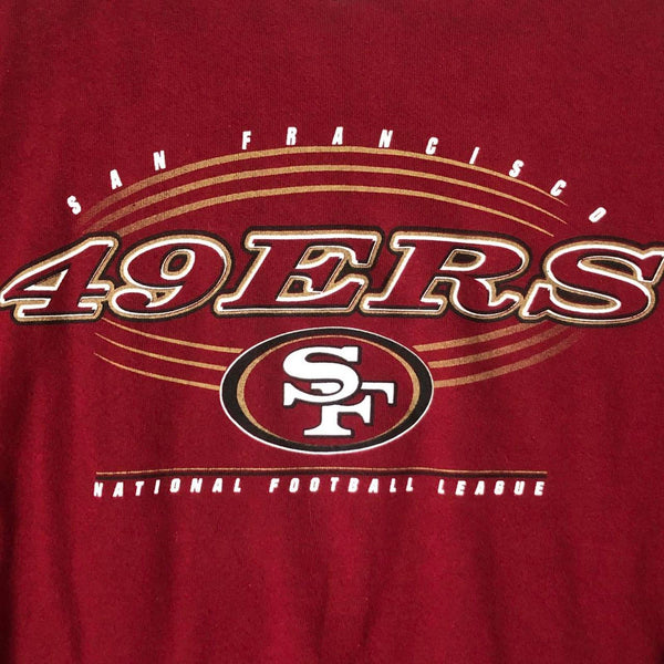 Vintage NFL San Francisco 49ers Logo 7 Crewneck Sweatshirt (XL)