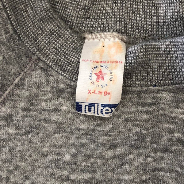 Vintage Tultex Blank Grey Crewneck Sweatshirt (XL)