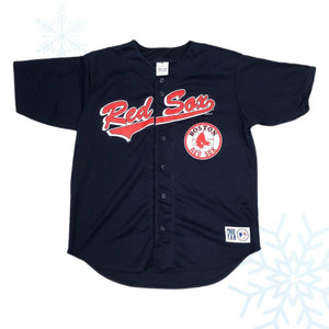 Vintage MLB Boston Red Sox Nomar Garciaparra Jersey (L)