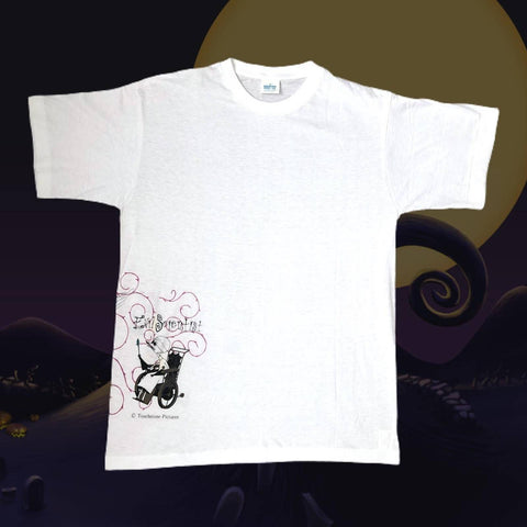 Vintage Deadstock 1998 Disney Tim Burton’s The Nightmare Before Christmas Evil Scientist & Sally SEGA Japan T-Shirt