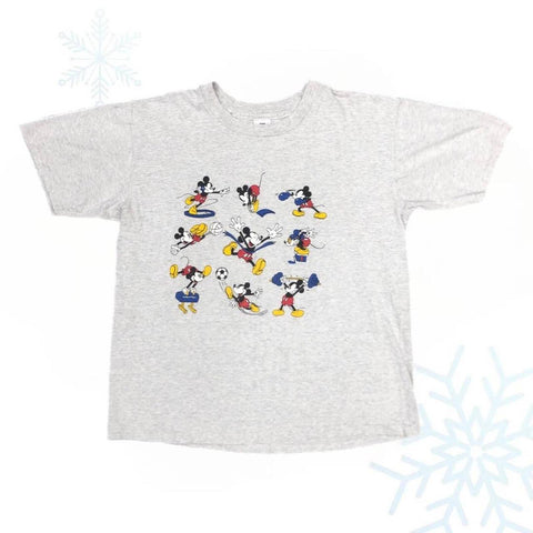 Vintage Disney Mickey Mouse Olympics T-Shirt (XL)